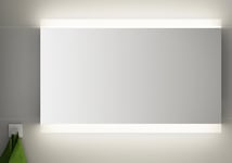 Linn Bad Vik speil m/LED-lys 120x75 cm, med stikkontakt - 700120