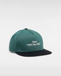 Vans Unisex Quoted Snapback Hat in Bistro Green Cotton - One Size