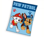 PAW Patrol Chase & Marshall filt pläd 130x170 cm