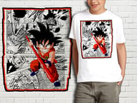 T-Shirt Blanc Enfant Collection Manga Dragon Ball Z 422