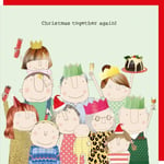 Rosie Made A Thing Christmas Together Again Christmas Card Humour Greeting Cards