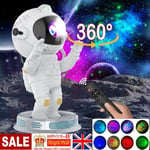 Astronaut Galaxy Projector Lamp LED Starry Night Light Ocean Space Wave w/Remote