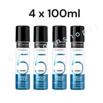 4 x 100ml  Tresemme 24-Hour Frizz Control Freeze Hold Hairspray  - Travel Size