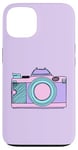 Coque pour iPhone 13 Appareil photo aux couleurs pastel de la licorne Photographe