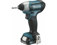 Visseuse à chocs 12 V CXT Li-Ion 2 Ah 110 Nm MAKITA - 2 batteries, chargeur, coffret - TD110DWAE