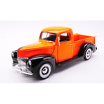 FORD PICK UP 1940 ORANGE/BLACK 1:18 MotorMax Auto Stradali Modellino