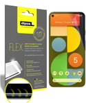 3x Screen Protector for Google Pixel 5 Protective Film covers 100% dipos Flex