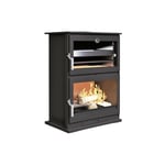 Poêle à bois avec four - firematic Dakota 10.9 kW