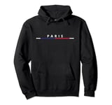 Paris France Flag Souvenirs Events Paris City of Love Statue Pullover Hoodie