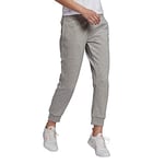 adidas GM5543 W SL FT C 78PT Sport Trousers Womens Medium Grey Heather/White L