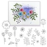 My Favorite Things Clear Stamps - Floral Whimsy