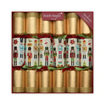 The Nutcracker Large Handmade Luxury Christmas Crackers (6 Pack)