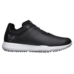 Callaway Golf Nitro Pro Chaussures de Golf Étanches, Noir Gris, 42.5 EU