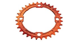 Race face mono plateau narrow wide 104mm  taraude  orange