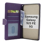 Zipper Standcase Wallet Samsung Galaxy S23 FE 5G (Lila)