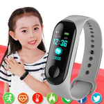 Montre Connectée M3 Pour Enfants,Écran De Document,Bracelet De Sport,Activité,Course À Pied,Suivi De La Fréquence Cardiaque,Connecté,Enfant - Type M320