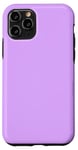 Coque pour iPhone 11 Pro Couleur mauve simple