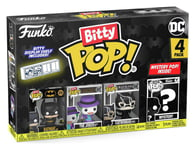 Funko Bitty POP Batman Figures-Pack of 4