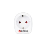 Adaptateur de voyage - SKROSS - Prise Europe vers USA - 1500 w - Rectangulaire - Blanc