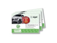 Sigel T1179 Din A6 Liggande Format Förarens Loggbok Antal Blad: 40 3 St