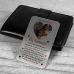 Soulmate Gift Anniversary Valentines Gift For Boyfriend Husband Wife Metal Card