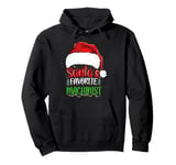 Santa's Favorite Machinist Funny Christmas Machinist Pullover Hoodie