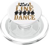 Line Dancing Dance Teacher Let's Line Dance PopSockets PopGrip for MagSafe