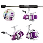 Anti-reverse Switch under The Fishing Reel One-button Folding Design All Spool Cup Design Spinning Fishing Reel,for Fish Lovers(YH40)