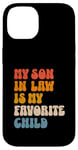 Coque pour iPhone 14 Mon beau-fils est mon enfant préféré Humour familial drôle