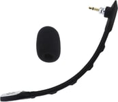 Microphone De Rechange Amovible Pour Casque De Jeu Astro A40 Tr Avec Housse En Mousse Pour Pare-Br , Longueur 16 Cm, Noir