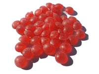 125g - 10Kg Ready Tempered Isomalt Nibs Sugar Free Alternative - Red