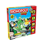 Monopoly Junior Game, Monopoly Board Game for Kids, Family Game for 2-4 Players - English Version