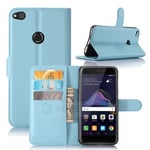 huawei Huawei Nova Lite Pu Wallet Case [Lightblue]