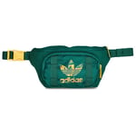 Adidas Originals Waist Bum Hip Travel Bag Unisex, New Collegiate Green. logo