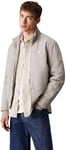 Calvin Klein Blouson Homme Padded Harrington Chaud, Gris (Flint Gray), XS