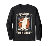 Penguin Whisperer Vintage Classic Retro Animal Love Long Sleeve T-Shirt