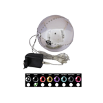 Europalms LED Snøball 15cm, sort