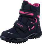 Superfit Husky Gore-Tex à Rembourrage Chaud Après-Ski, Bleu/Rose 8020, 41 EU