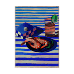 Paper Collective Shrimp & Stripes poster 70x100 cm