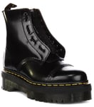 Dr Martens Sinclair Fl Front Zip Up Fur Linned Womens Boots Black UK 3 - 8