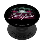 Back To the Future DeLorean 80's Style Neon PopSockets PopGrip Interchangeable
