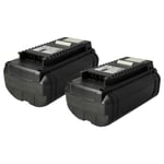 2x Battery for Ryobi 40V VAC ATTACK Leaf Mulcher 40V Lithium Brushless 3Ah