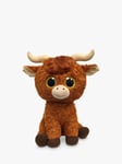 Ty Beanie Boo Angus Highland Cow, Large