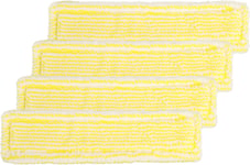 Beaface 4 PCS Microfibre Mop Pads Compatible with Karcher WV2 WV5 Window Vacuum