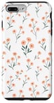 Coque pour iPhone 7 Plus/8 Plus Fleur mignonne esthétique florale fleurs vintage