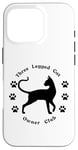 iPhone 16 Pro Three Legged Cat Owner Tripod Club Case