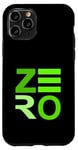 Coque pour iPhone 11 Pro Vert Zeroed In! Green Graphic