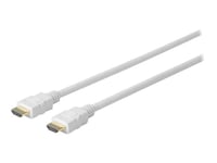 Vivolink Pro - Hdmi-Kabel - Hdmi Hane Till Hdmi Hane - 7.5 M - Trippelskärmad - Vit - Formpressad, Stöd För 4K