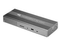 Owc Go Dock - Dockningsstation - Thunderbolt 4 - 2 X Thunderbolt 4, Hdmi - 2.5Gbe, 1Gbe - 120 Watt