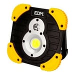 Ficklampa LED EDM XL Spotlight Laddningsbar Gul 15 W 250 Lm
